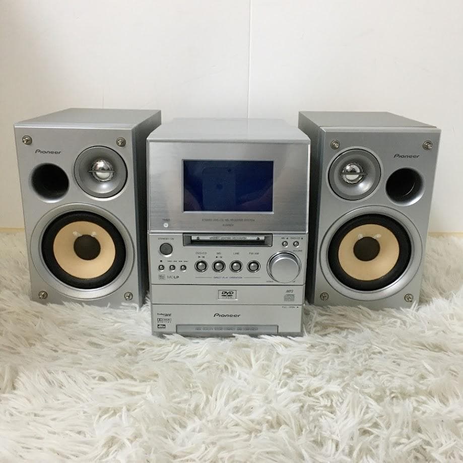Pioneer X-SV5DV DVD CD MD コンポ ミニコンポ