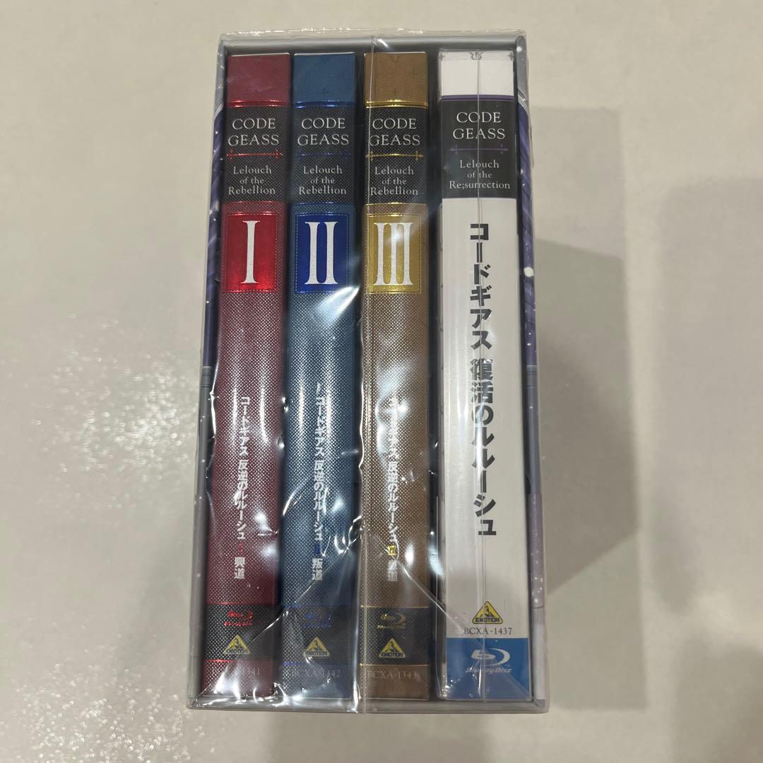 コードギアス 特装限定版 Blu-ray DVD 4点 DVD収納ケース付き