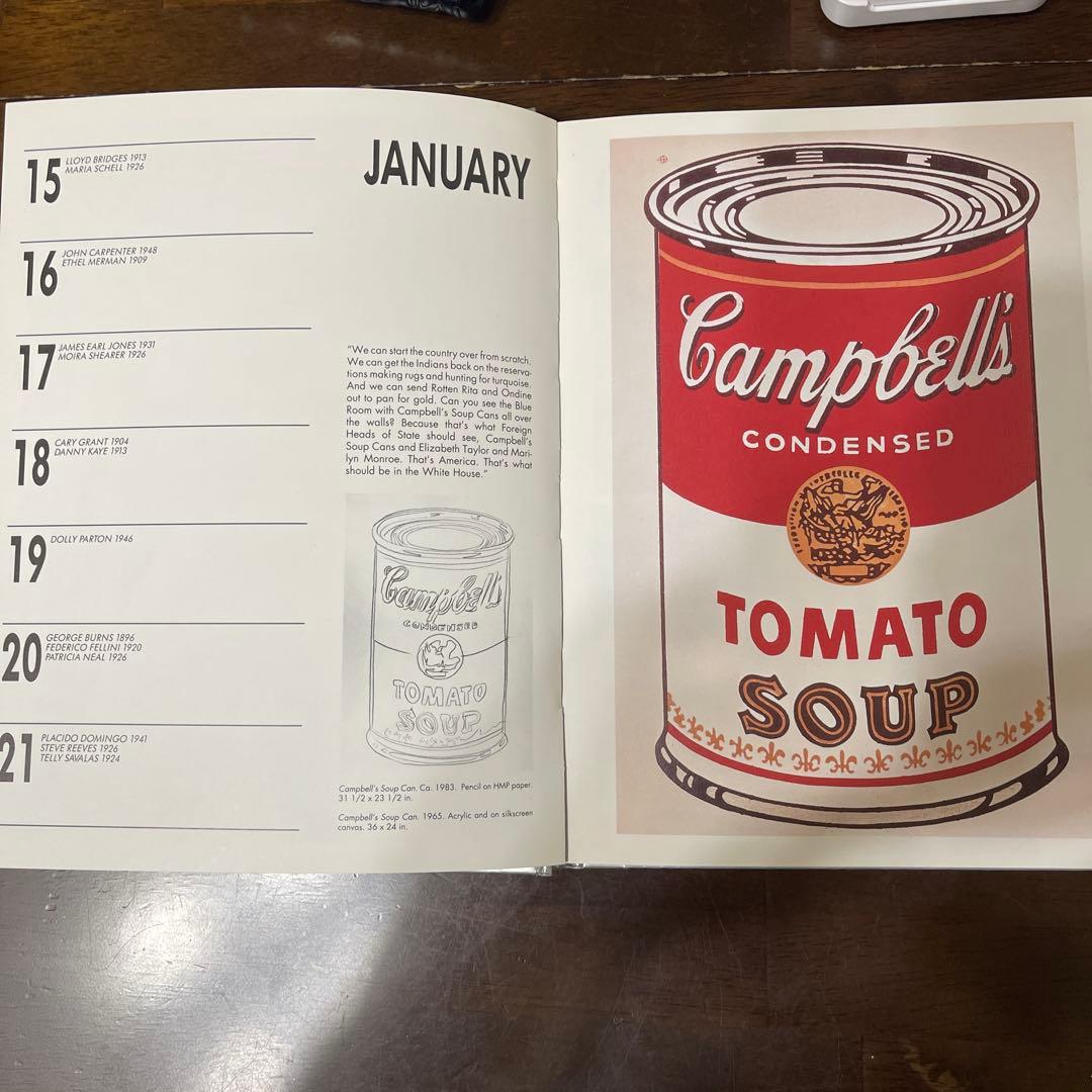 洋書 Andy Warhol BIRTHDAY BOOK