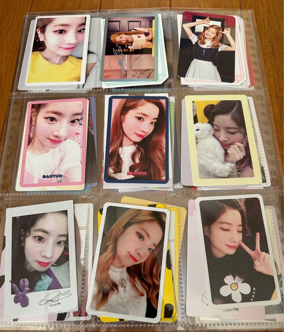 TWICE ダヒョントレカセット 35枚+α
