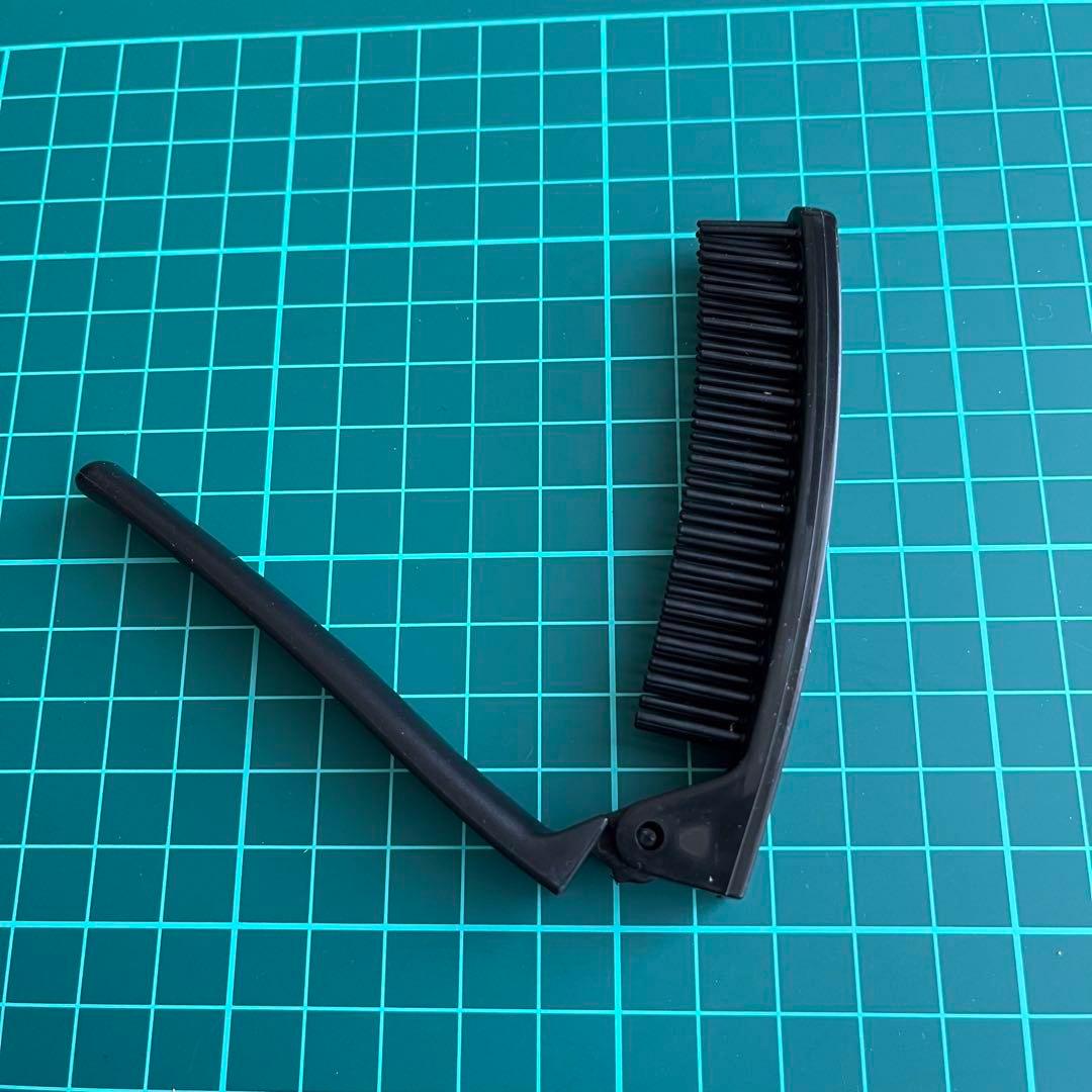 ☆折りたたみ　コーム　ブラウン　ブラック　旅行　学校　会社　シンプル