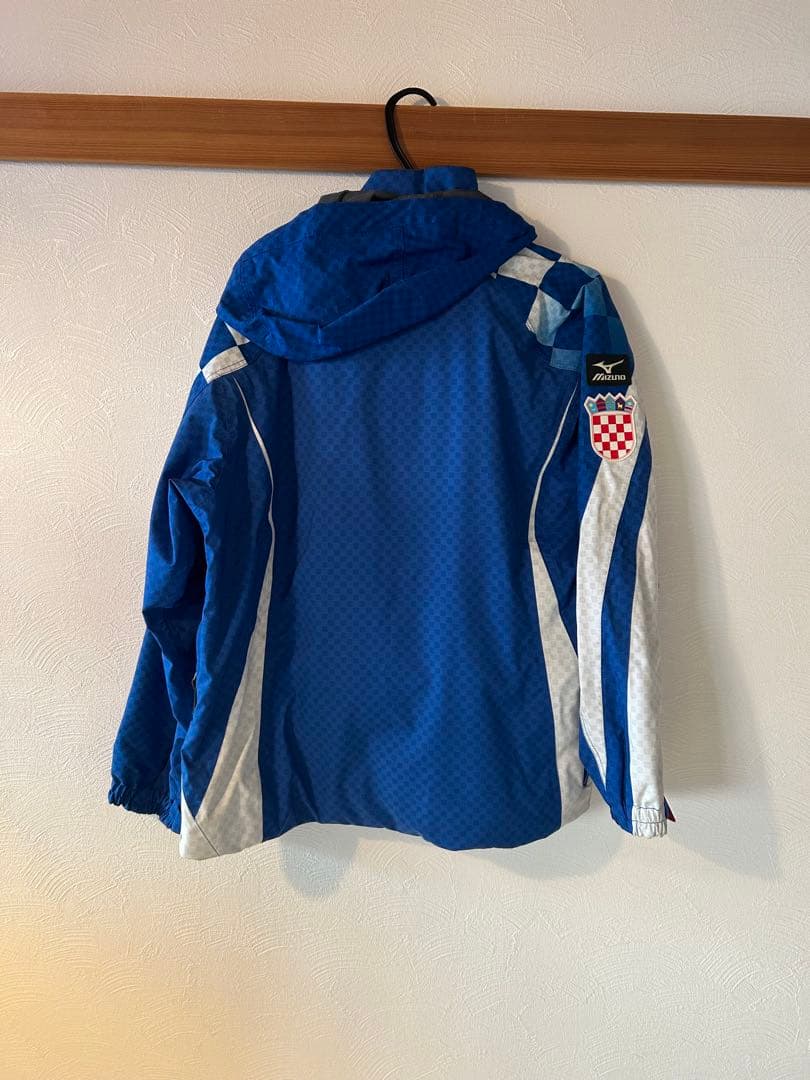 Mizuno ウィンタースポーツウェア上下セット Sサイズ 青 希少品