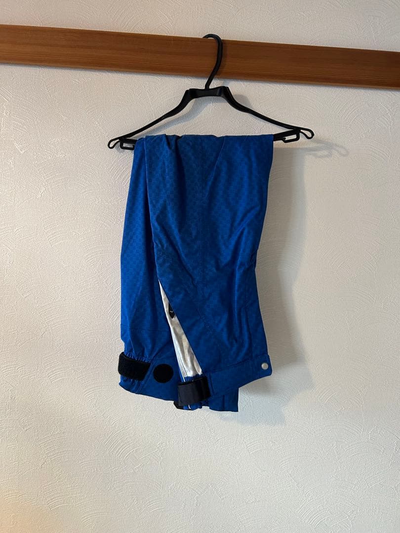 Mizuno ウィンタースポーツウェア上下セット Sサイズ 青 希少品