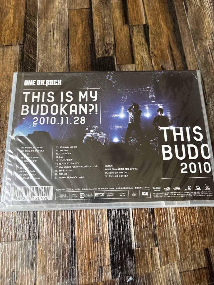 【新品未開封】ワンオクTHIS IS MY BUDOKAN 2010.11.28