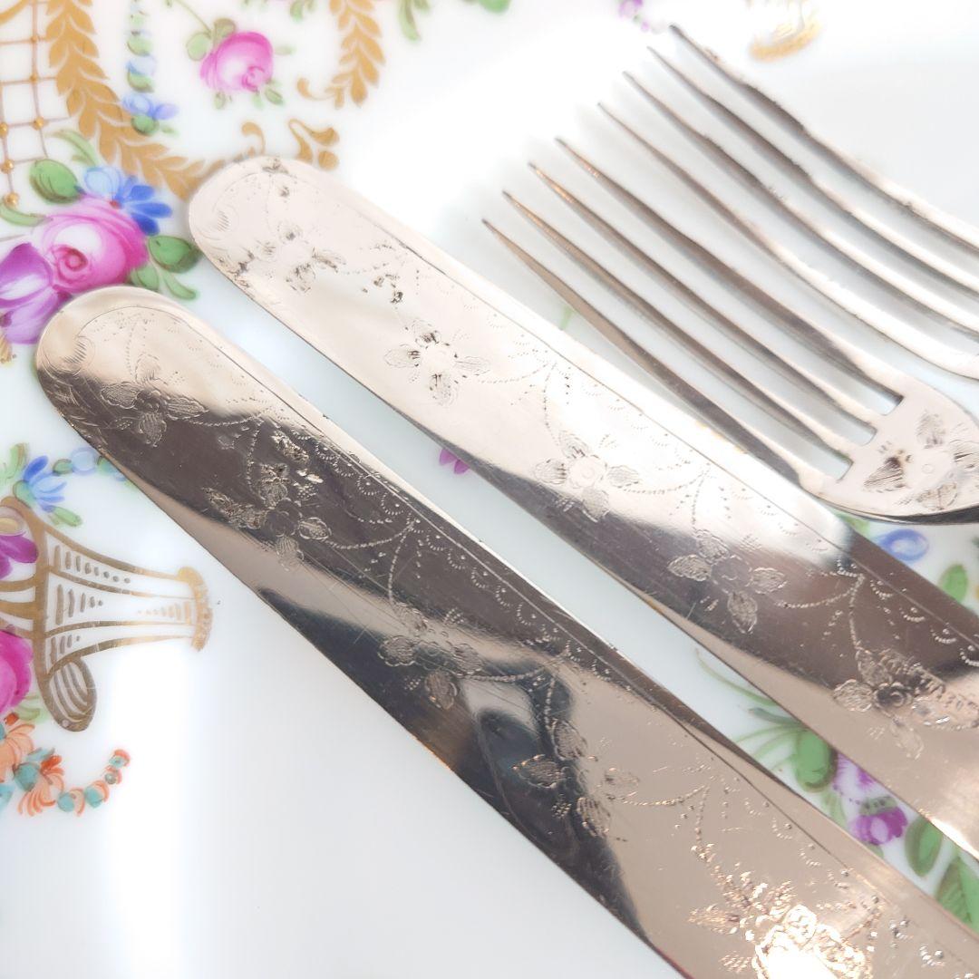 白蝶貝　カトラリーセット　マザーオブパール　ナイフ　フォーク