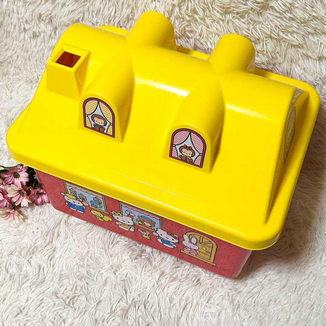 【希少 美品】サンリオ ハローキティ キャンディ ショップ コンテナ 収納BOX