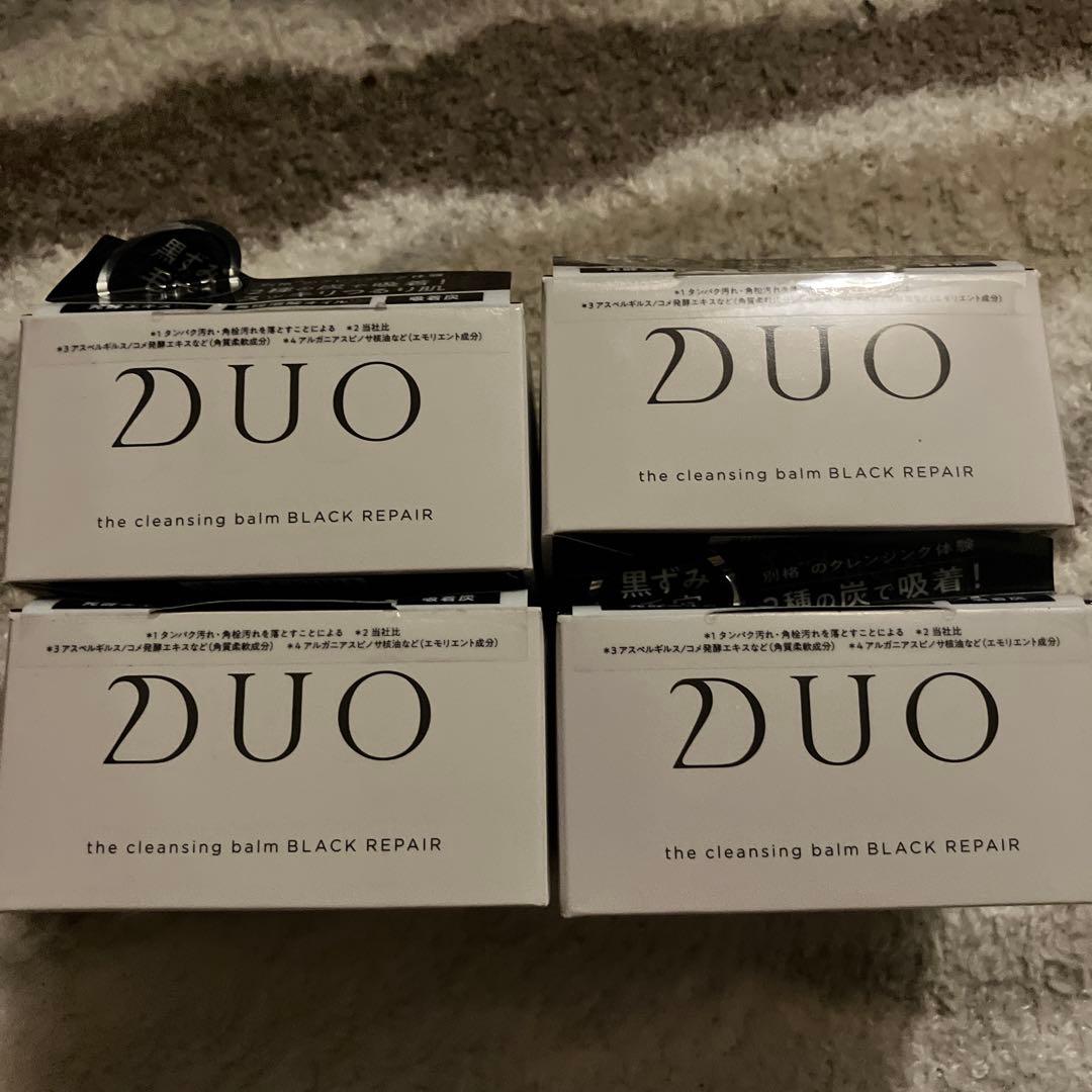 ４個セット！ DUO デュオ ザ クレンジングバーム ブラックリペア 90g