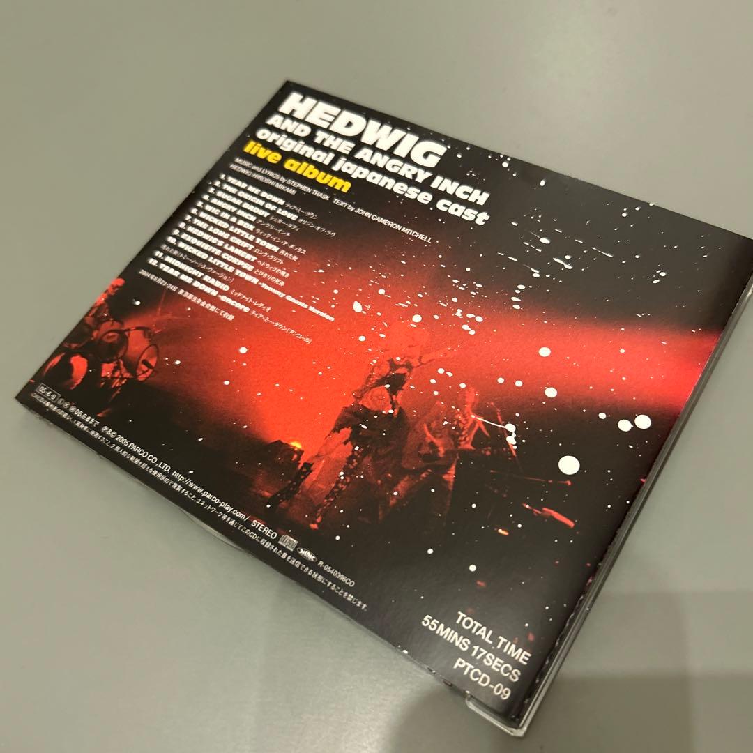 (1201) 廃盤CD ヘドウィグ・アンド・アングリーインチ ライヴ・アルバム