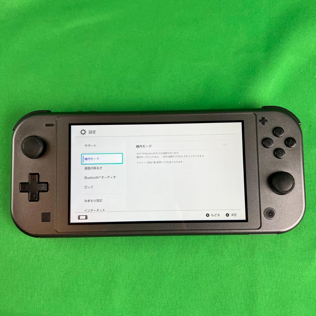 switch　Lite　本体　ディアルガ・パルキア　左スティック交換済み