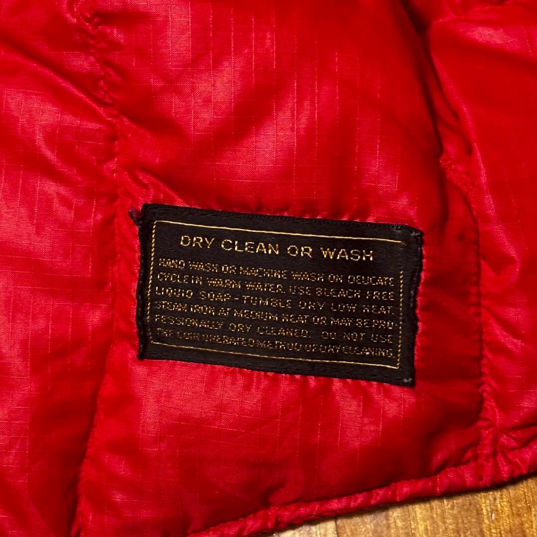 80s ビンテージ 黒タグ エディバウアー ダウンベスト カナディアンベスト