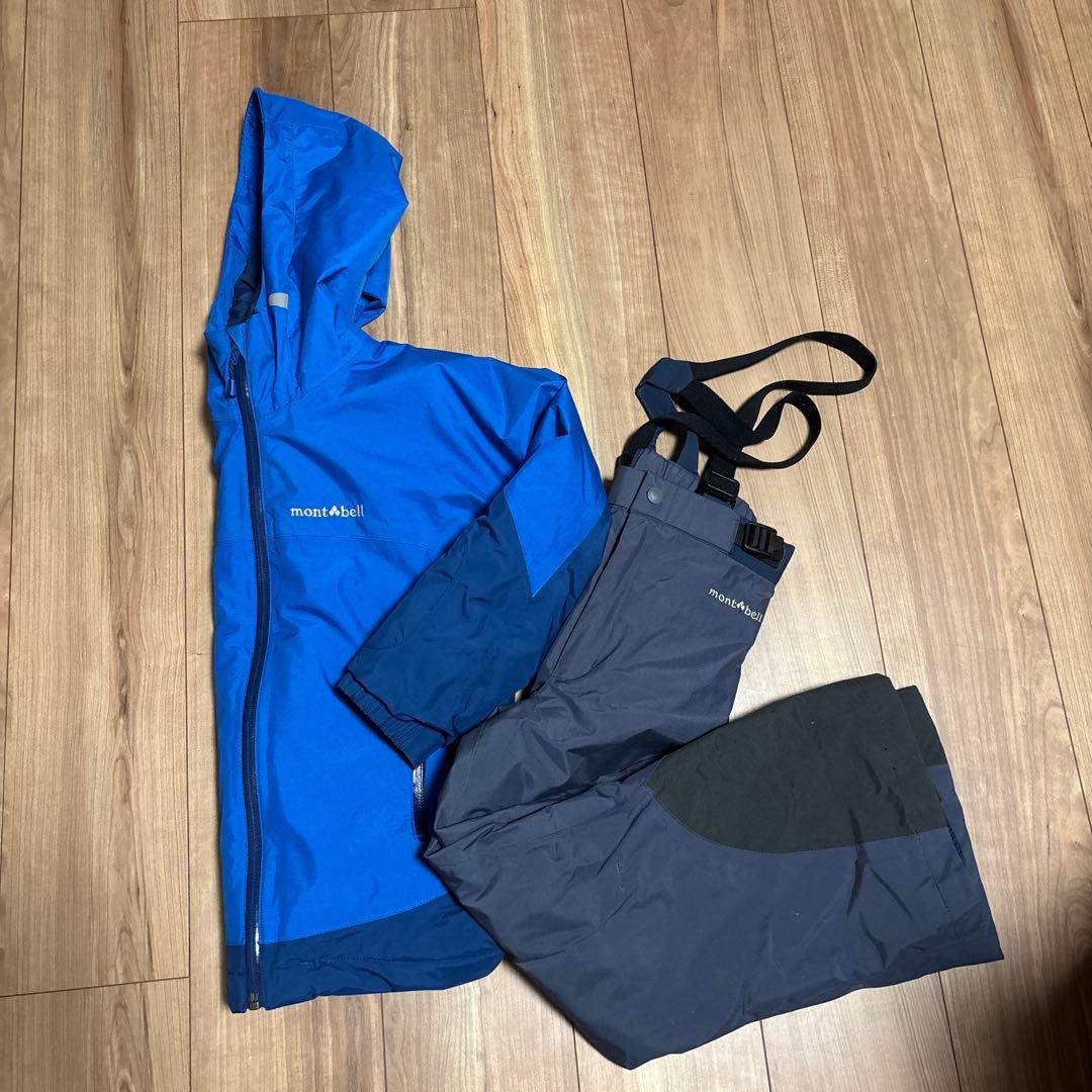 mont-bell 子ども用スキーウェア　上下