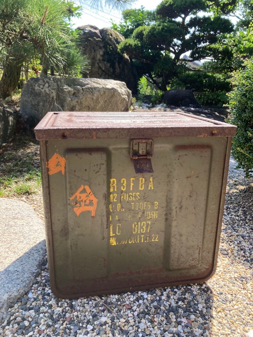 米軍 アンモボックス アンモ缶 弾薬箱 ヴィンテージ ミリタリー 軍幕