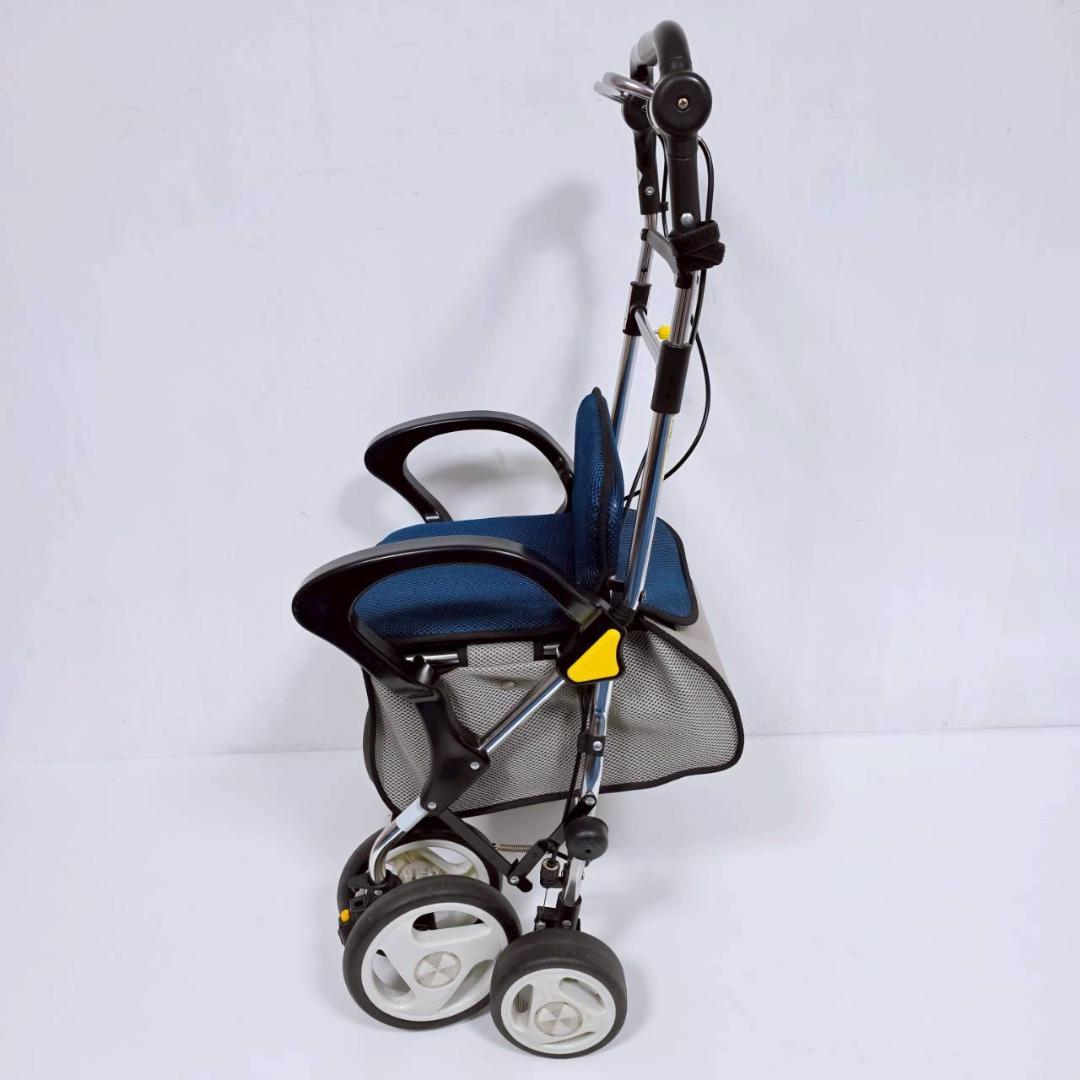 【美品】幸和製作所 スタンダードシルバーカー ST003-L 介護補助器