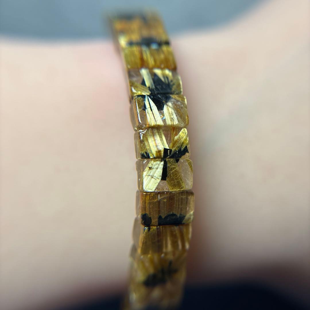 太陽放射ルチル　バングル　3-21