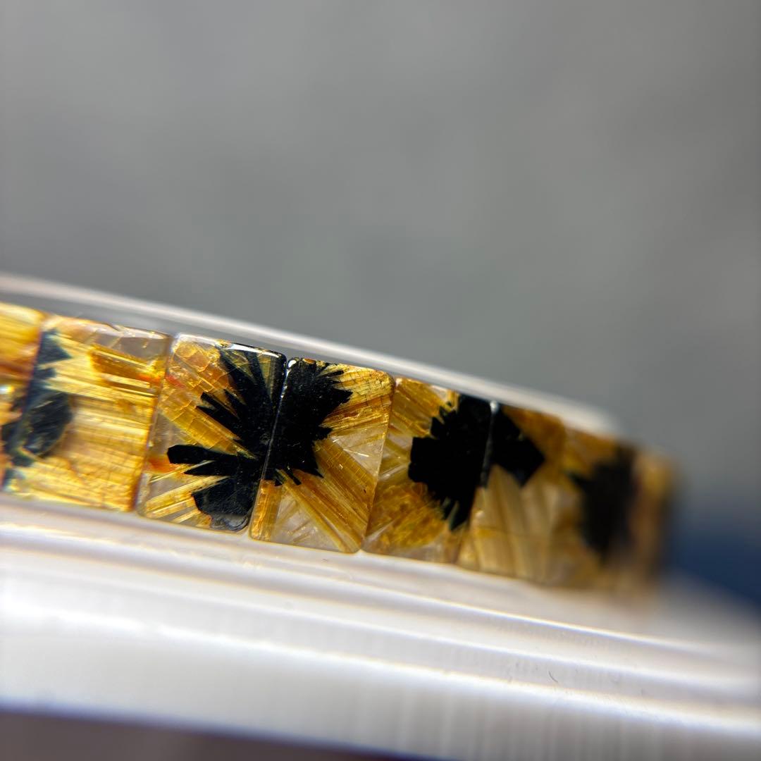 太陽放射ルチル　バングル　3-21