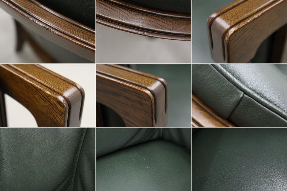 カリモク ドマーニ クイーンズライフ クラシカル 本革 レザー 1P ソファ