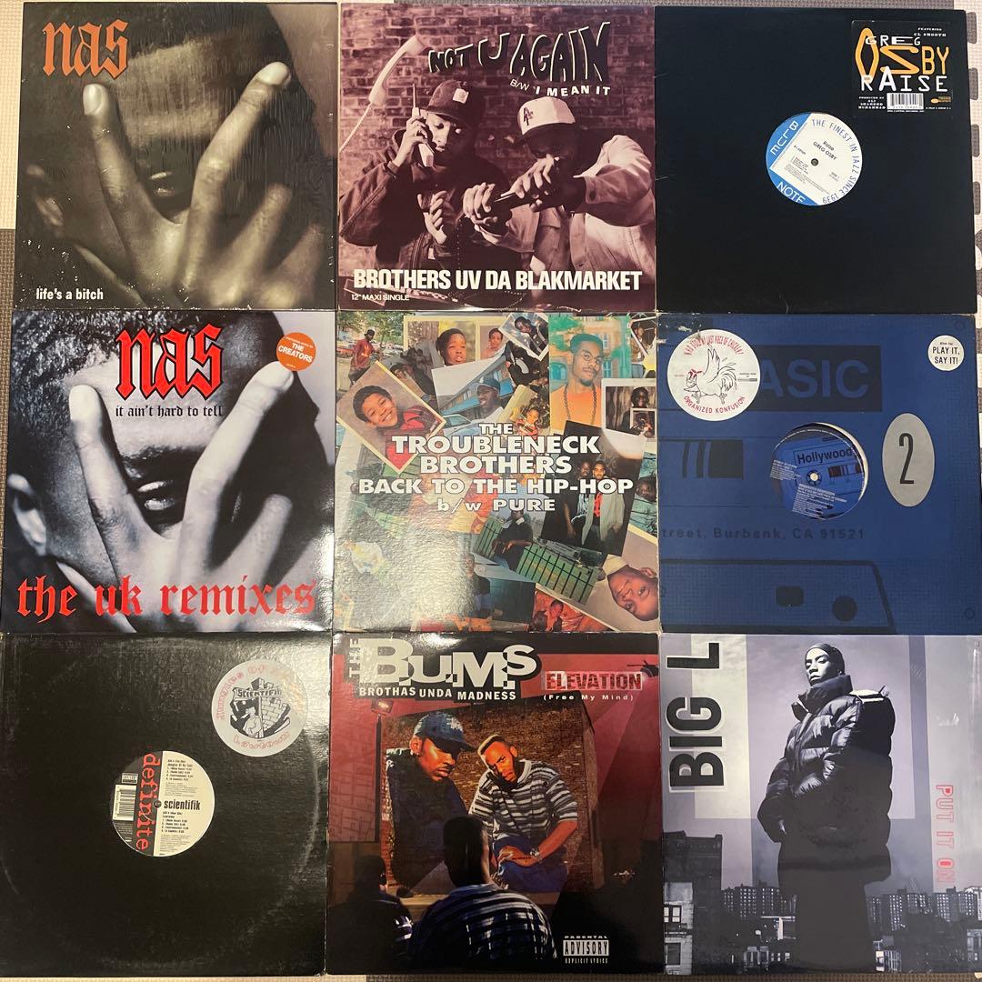 HIPHOP レコード まとめ セット 60枚 ヒップホップ まとめ売り　DJ