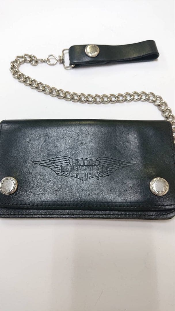 ハーレーダビッドソン　ウォレット　チェーン付き