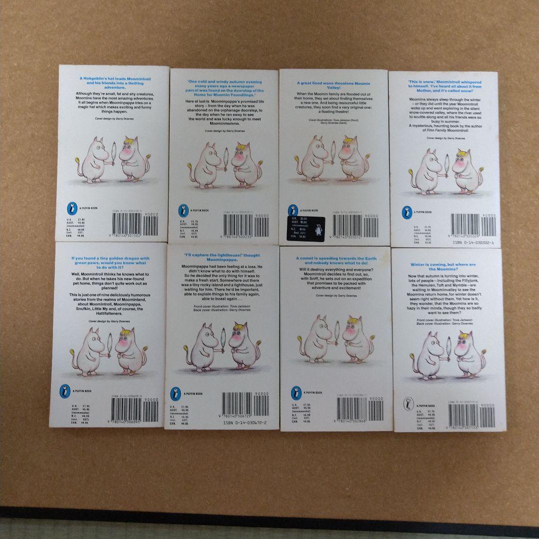 EN2U ムーミン Moomintroll 洋書 英語 全 8冊