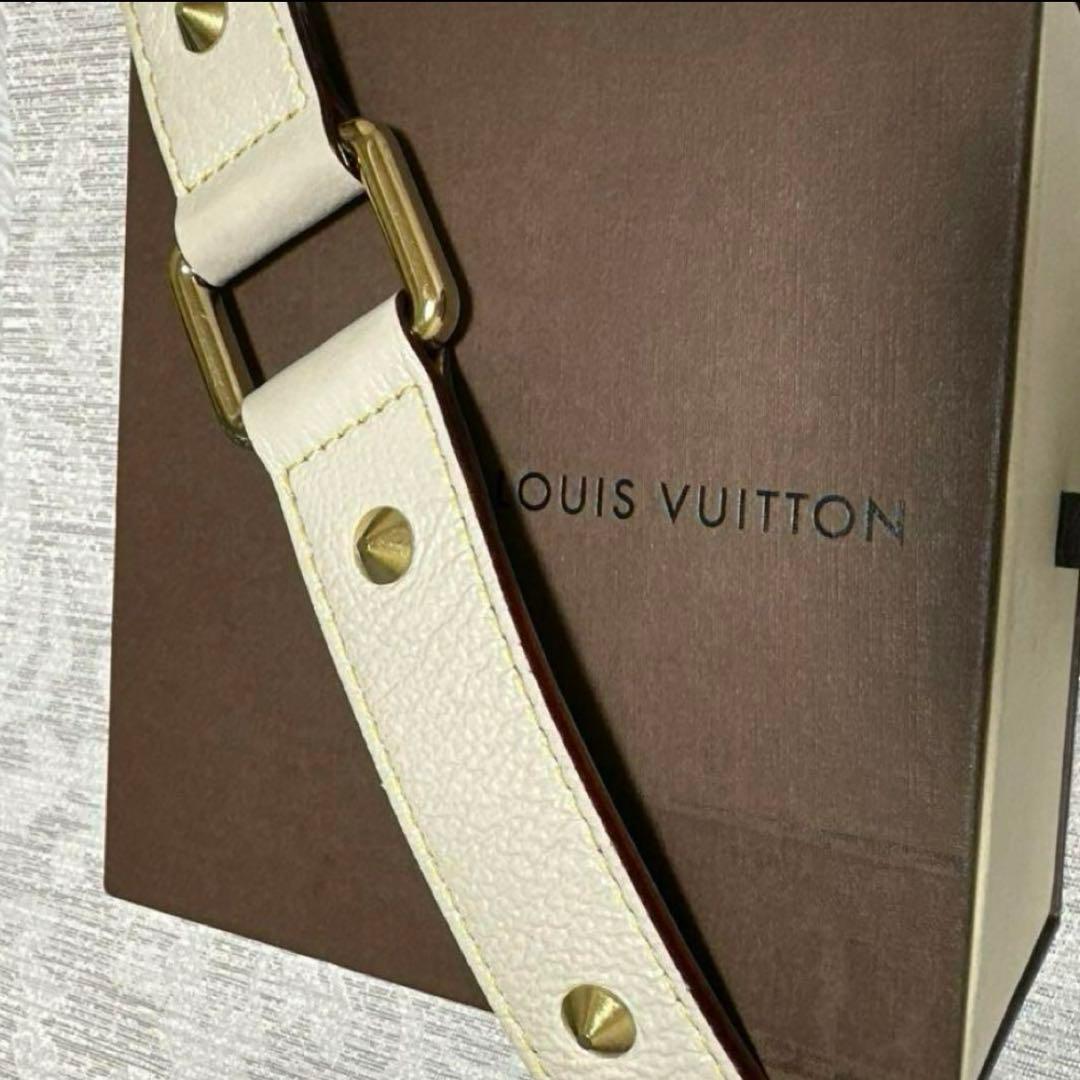 ルイ・ヴィトン サンチュール スハリ スタッズ ベルト ブロン レディース