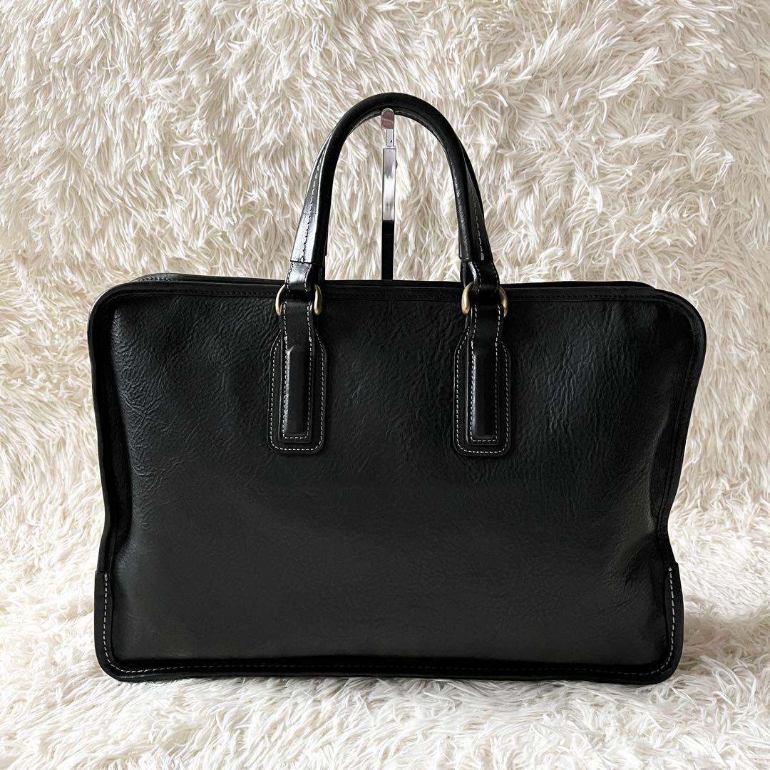 極美品✨土屋鞄製作所 ウルバーノ ビジネスバッグ ブリーフケース ブラック