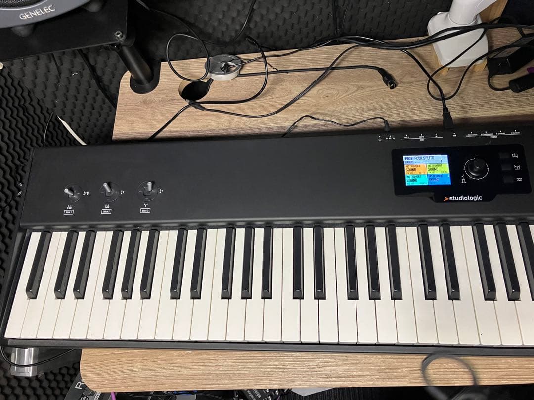 SL88 STUDIO (送料込)- STUDIO LOGIC　ダンパー、電源