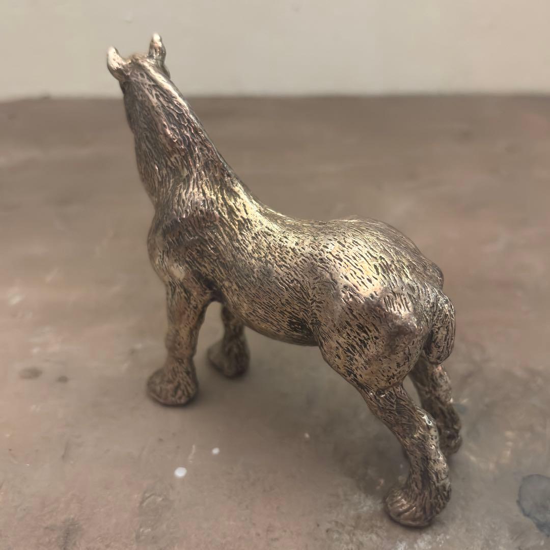 輓馬　馬　シャイヤー　クライスデール　アンティーク　イギリス製　オブジェ