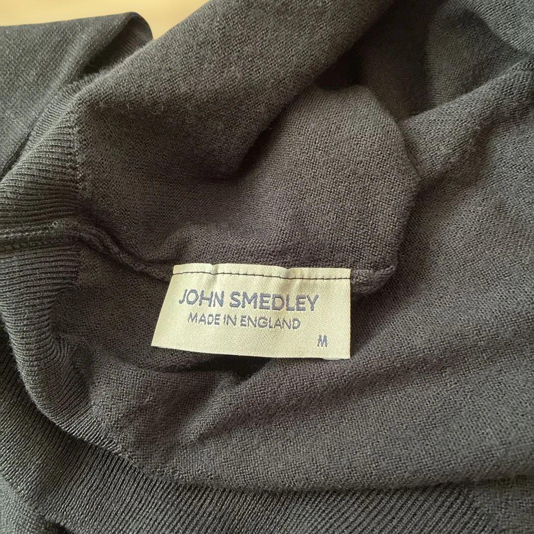 T*i様 JOHN SMEDLEY ブラック タートルネック M
