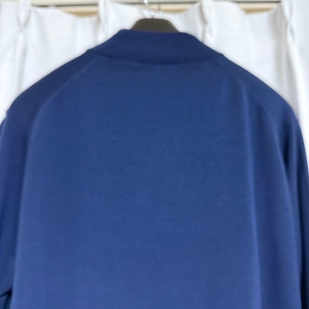 JOHN SMEDLEY メンズ　ウール　ネイビー　ニット