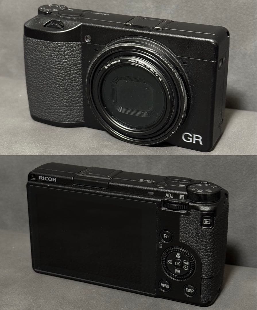 リコー RICOH GRⅢ+ワイドコンバージョンレンズセット