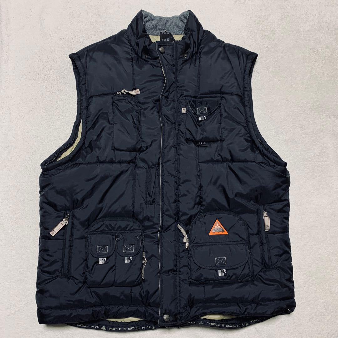 TRIPLE FIVE SOUL 中綿ダウンジャケット ドッキング 3way