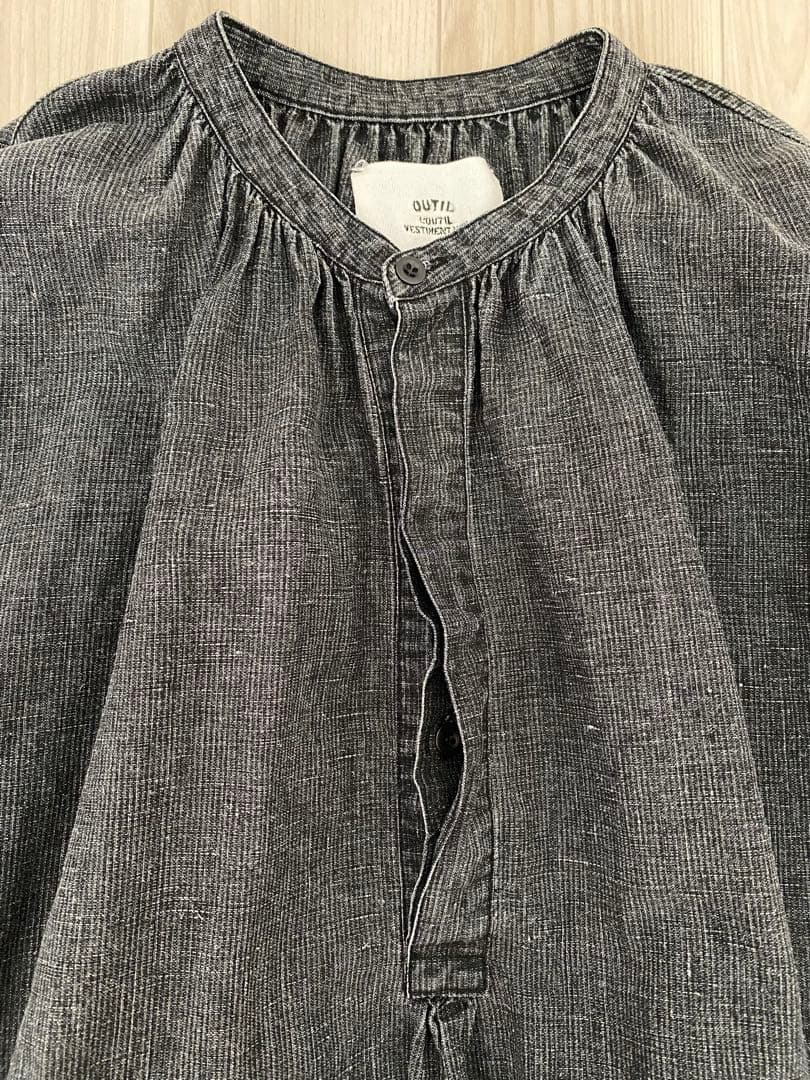 OUTIL リネンチュニック　ブラウス　ウティ