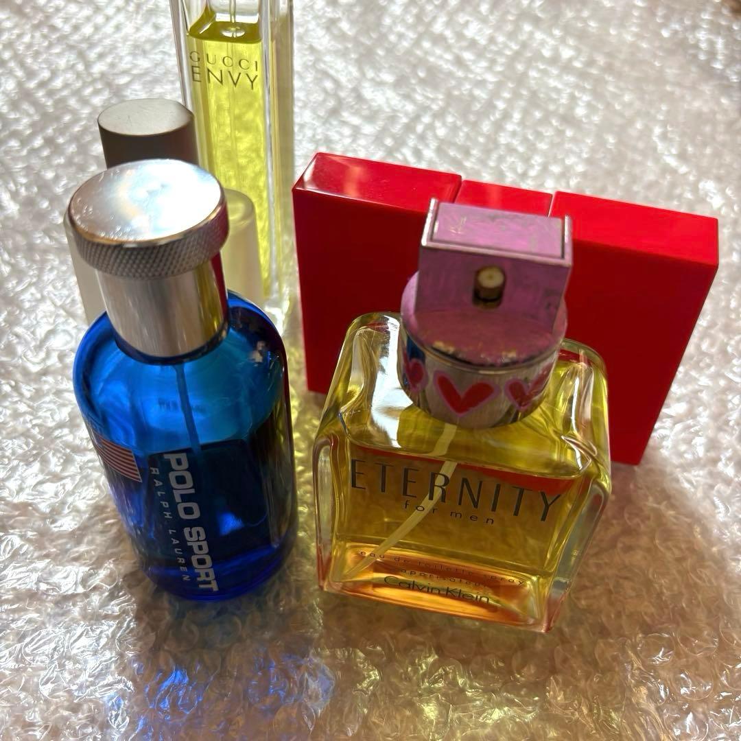 グッチラッシュ　エンヴィ　ポロスポーツ　ジョルジョアルマーニ　エタニティ等　香水