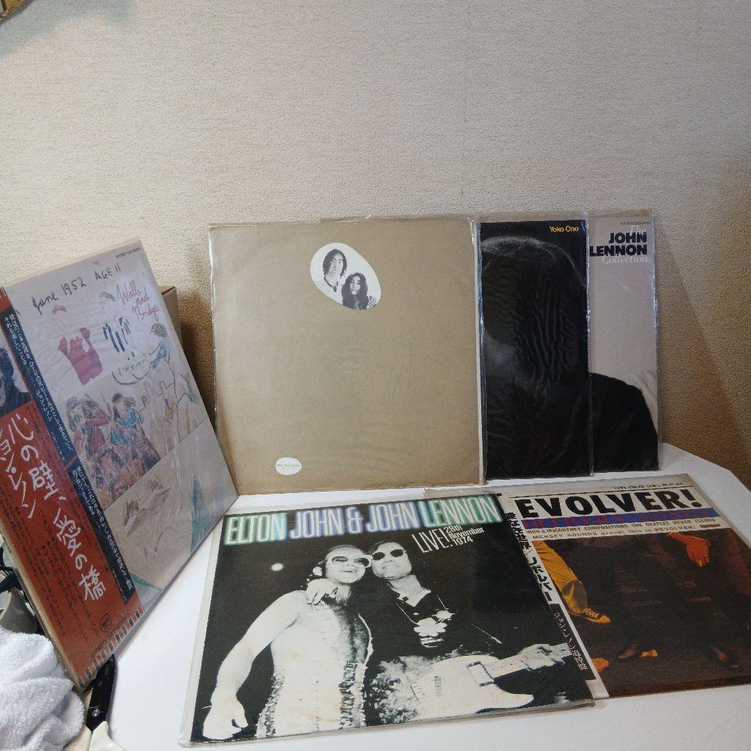 ★ジョン・レノン★　LPレコード・ビートルズ追悼盤含む6種類+50周年記念本