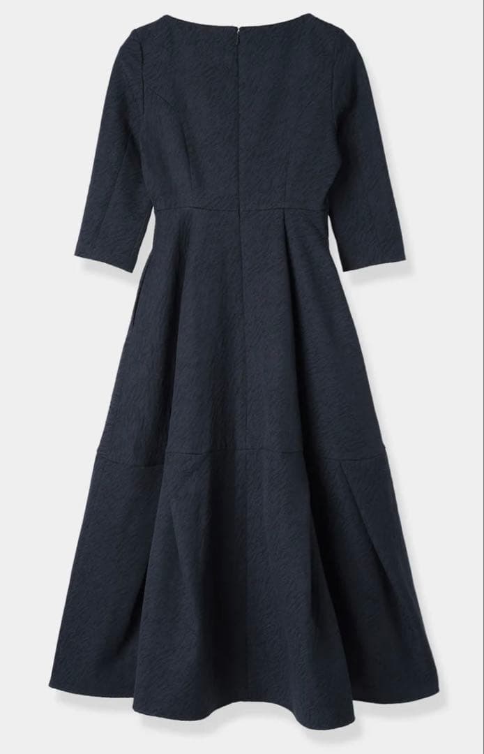 ワンピース L'AUBE BLANC Keyneck Jacquard Dress