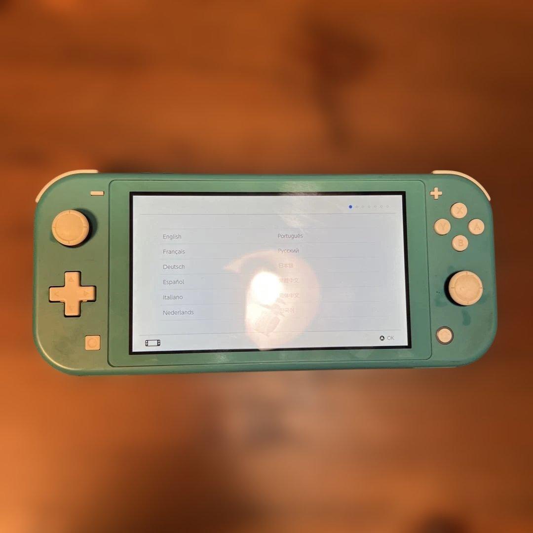 Nintendo Switch Lite ターコイズ 本体 ケース、箱付き