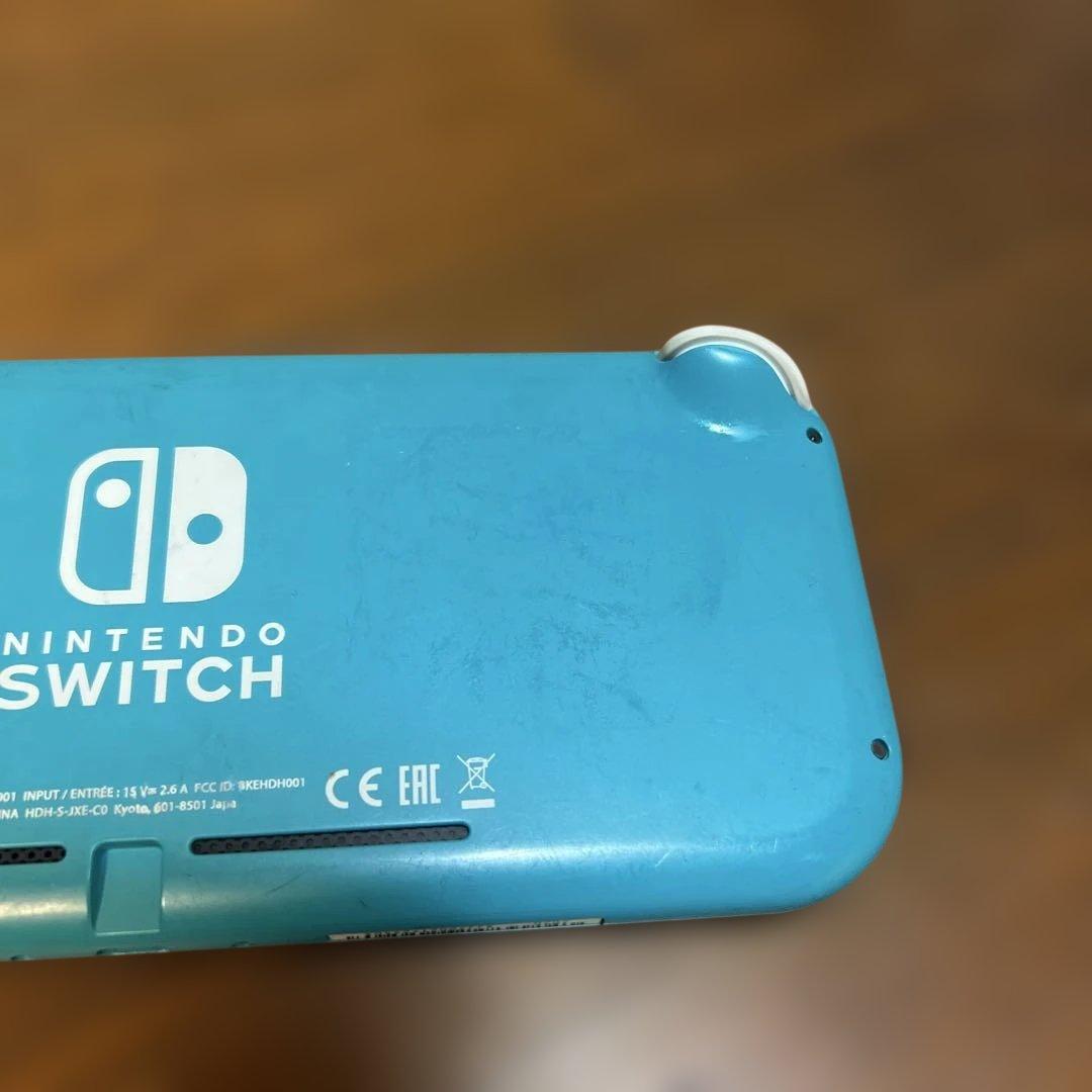 Nintendo Switch Lite ターコイズ 本体 ケース、箱付き