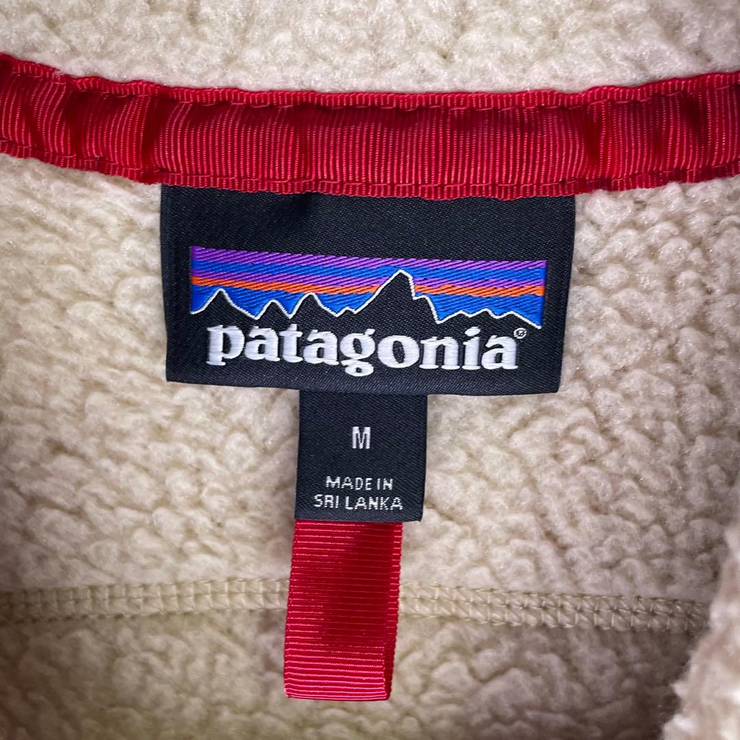 【24時間以内　匿名発送】パタゴニア　レトロパイルベスト　アイボリー　Mサイズ