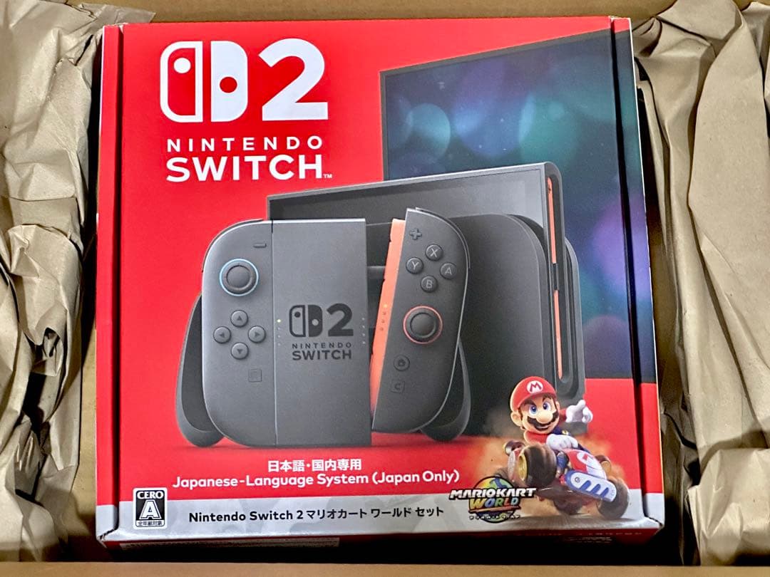 【新品未使用未開封】Switch2 マリオカートワールド 24時間以内配送