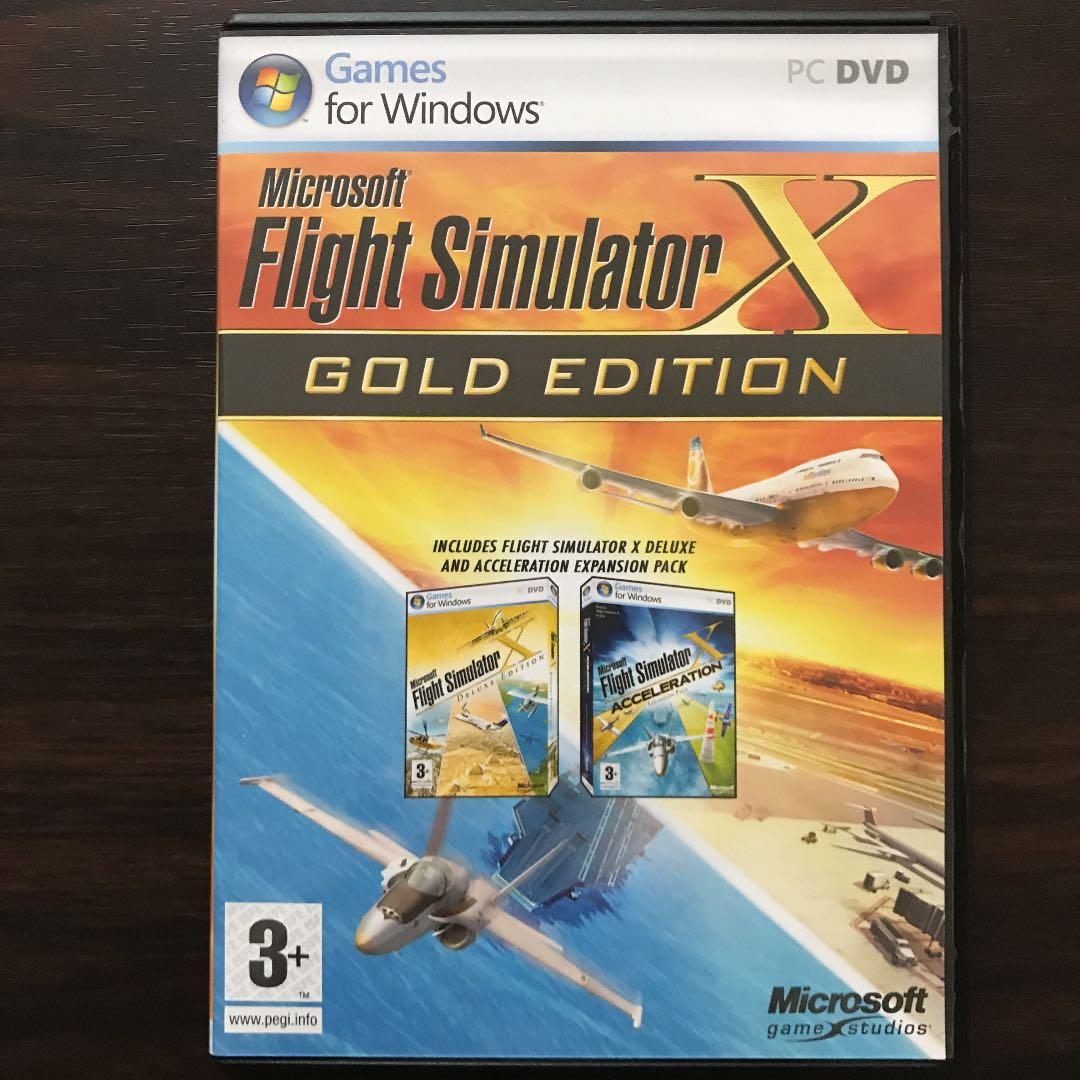 マイクロソフトフライトシミュレータX GoldEdition