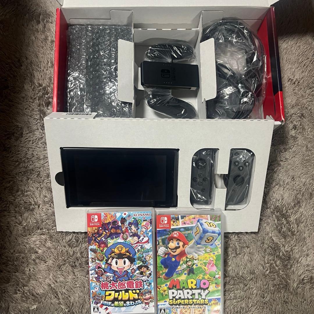 Switch本体、ソフト付き