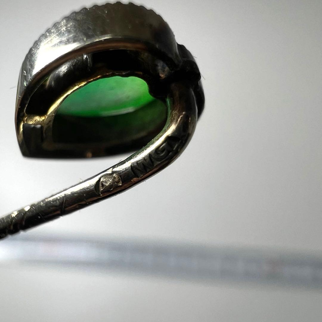 WG刻印　ホワイトゴールドピン　1.4g 5.8cm 東K8-0131☆1F