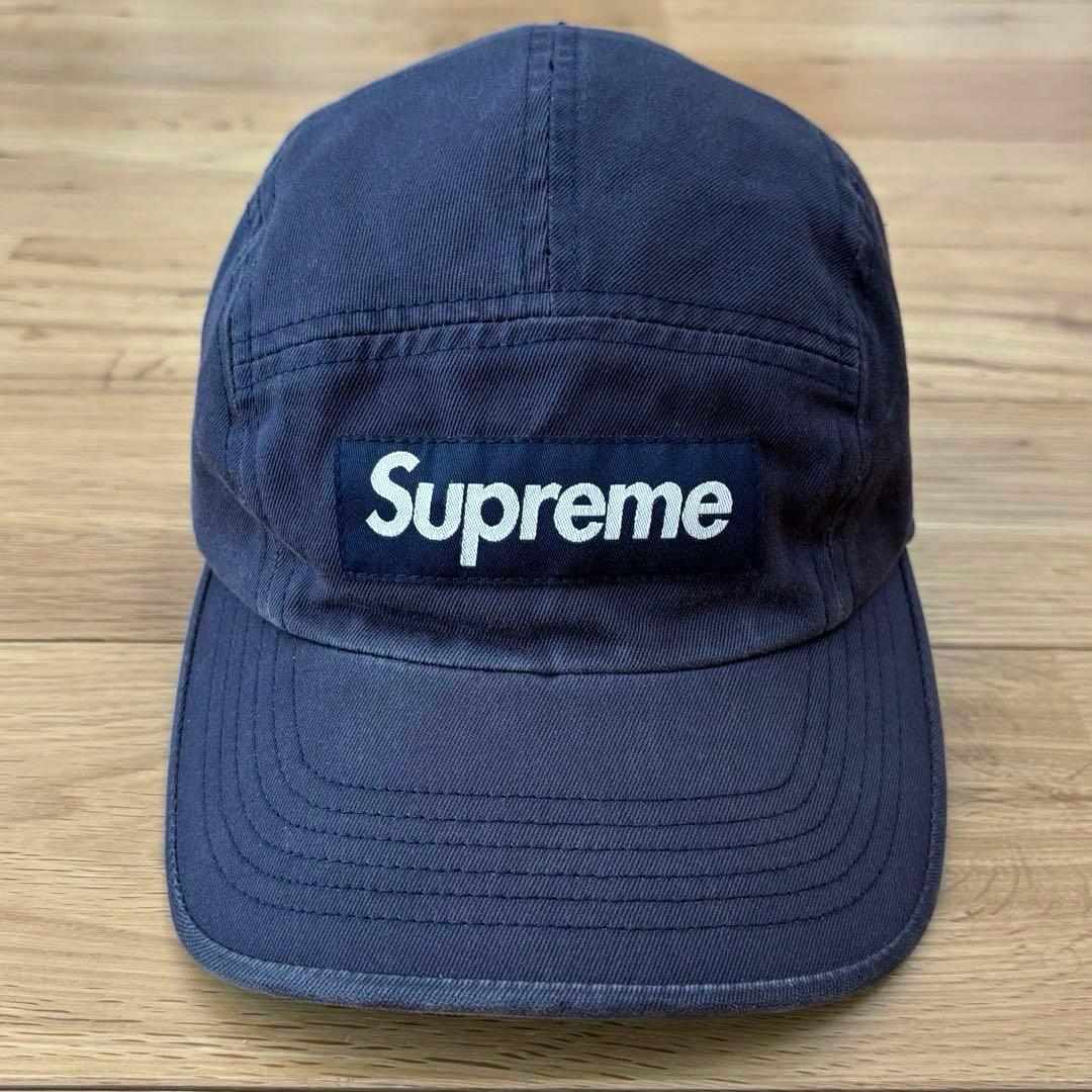 【大人気】Supreme Washed Chino Twill Camp Cap