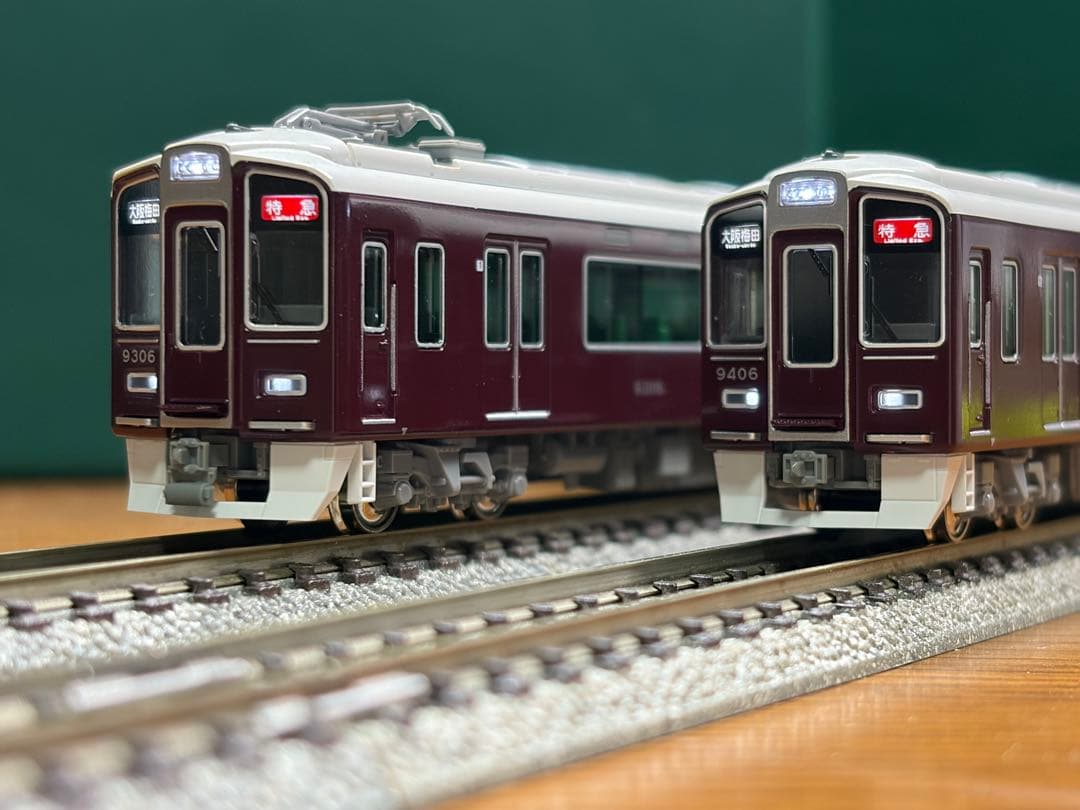 KATO 10-1365,1366 阪急 電鉄 9300系 京都線 8両セット