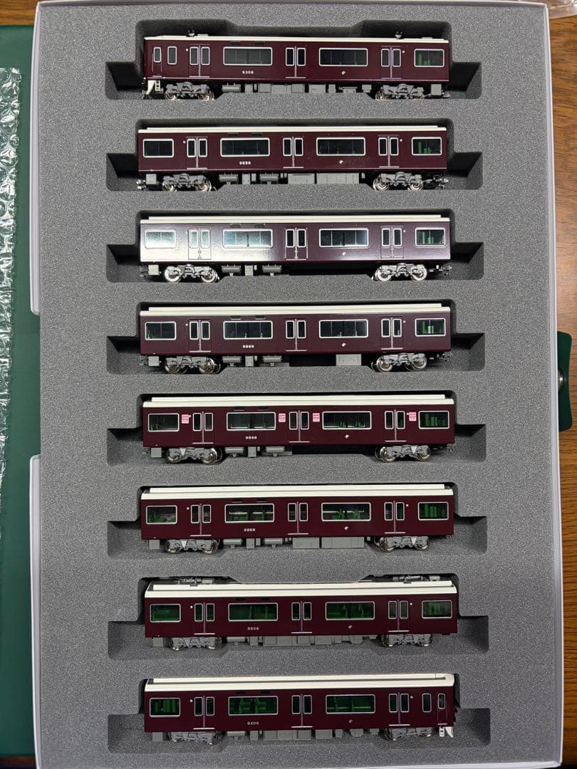 KATO 10-1365,1366 阪急 電鉄 9300系 京都線 8両セット