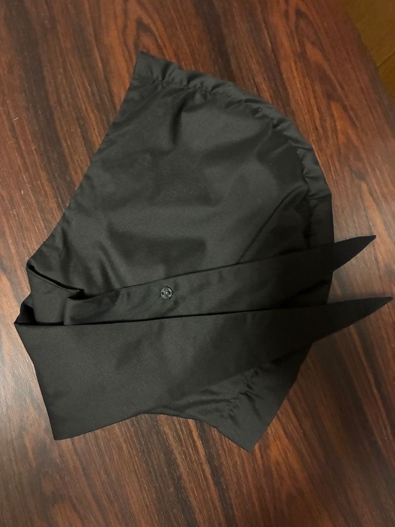 plage MY_puffer フード　ブラック