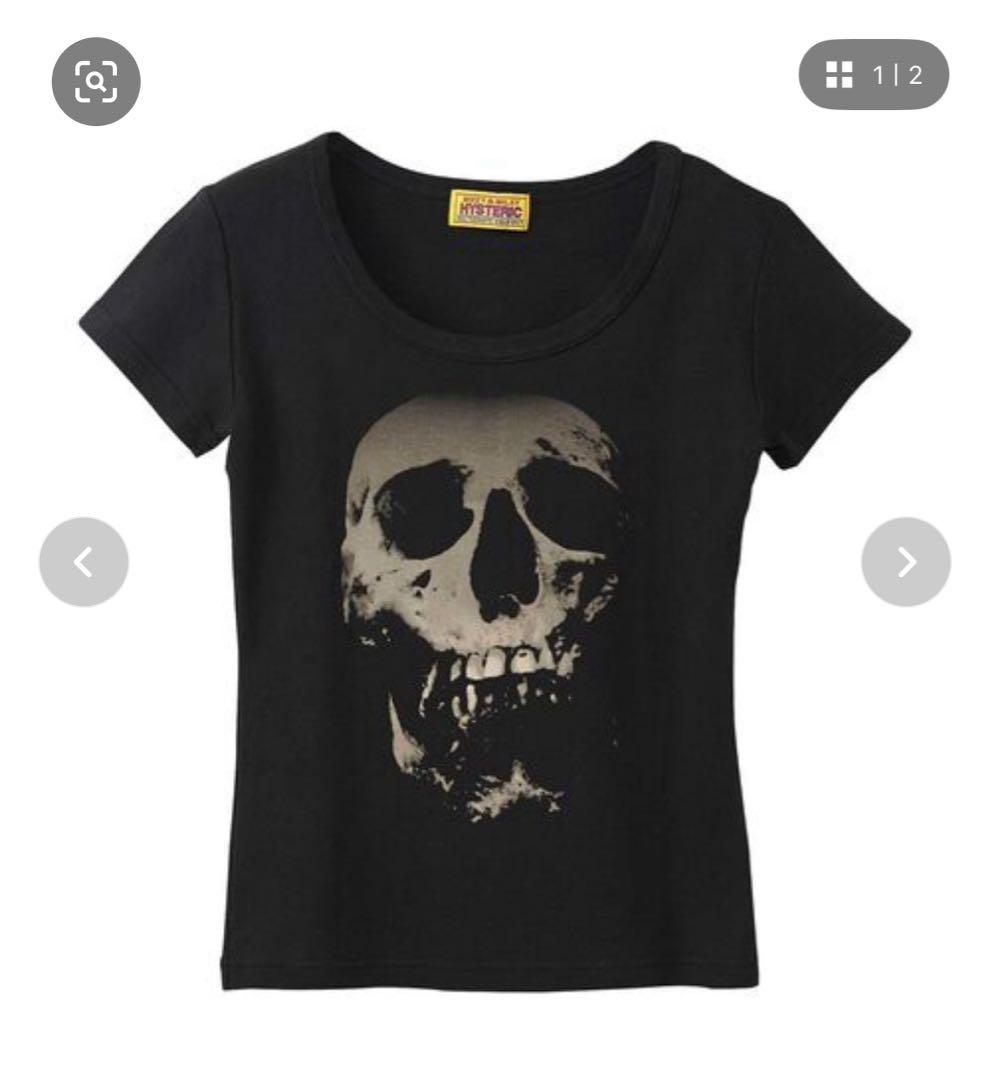 HYSTERIC GLAMOUR SKULL BERRY チビTシャツ