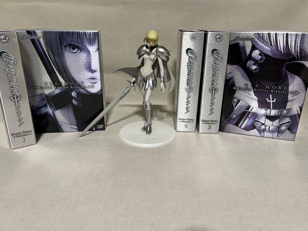 ＤＶＤ　フィギュア メガハウス　クレア エクセレントモデル クレイモア