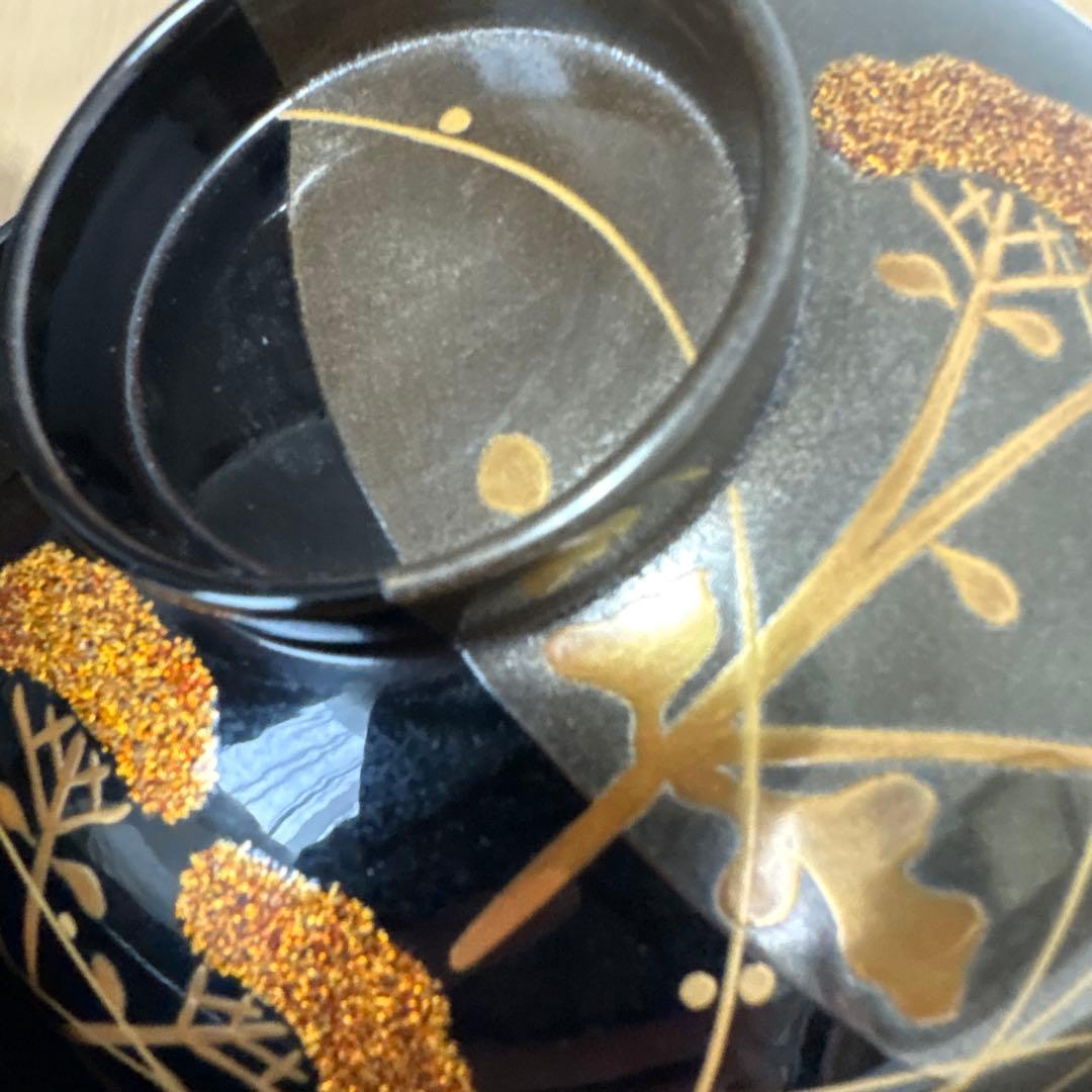 輪島塗 吸い物椀 5客セット / 木箱入り