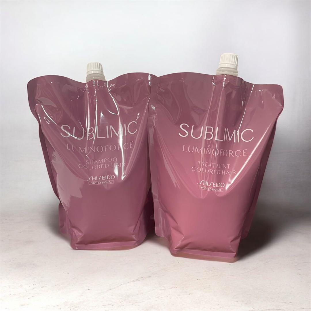 サブリミック ルミノフォース シャンプー1800mL トリートメント1800g